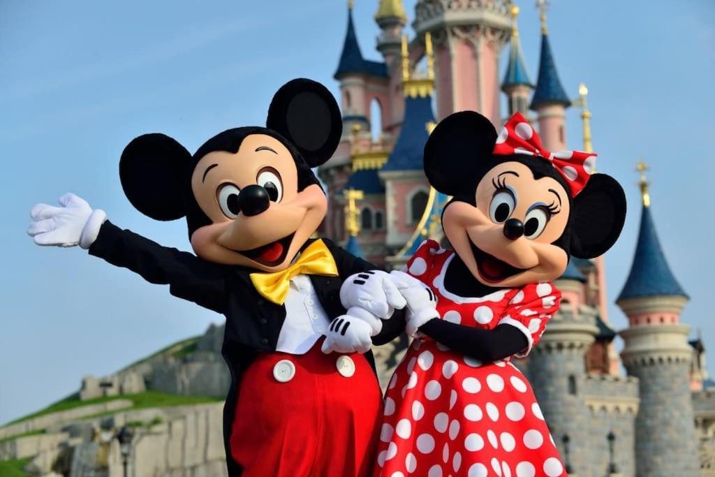 L'Olivier Centre Ville Parking Disneyland 4 Personnes Et 1 Bebe Баї-Роменвільє Екстер'єр фото